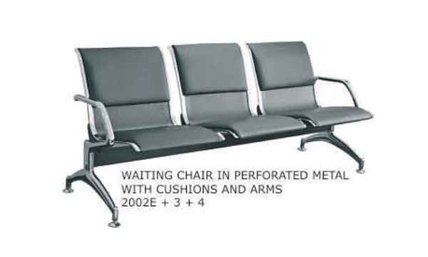 office-furniture-mauritius-WAITING CHAIR IN PERFORATED METAL WITH CUSHIONS&ARMS_600px